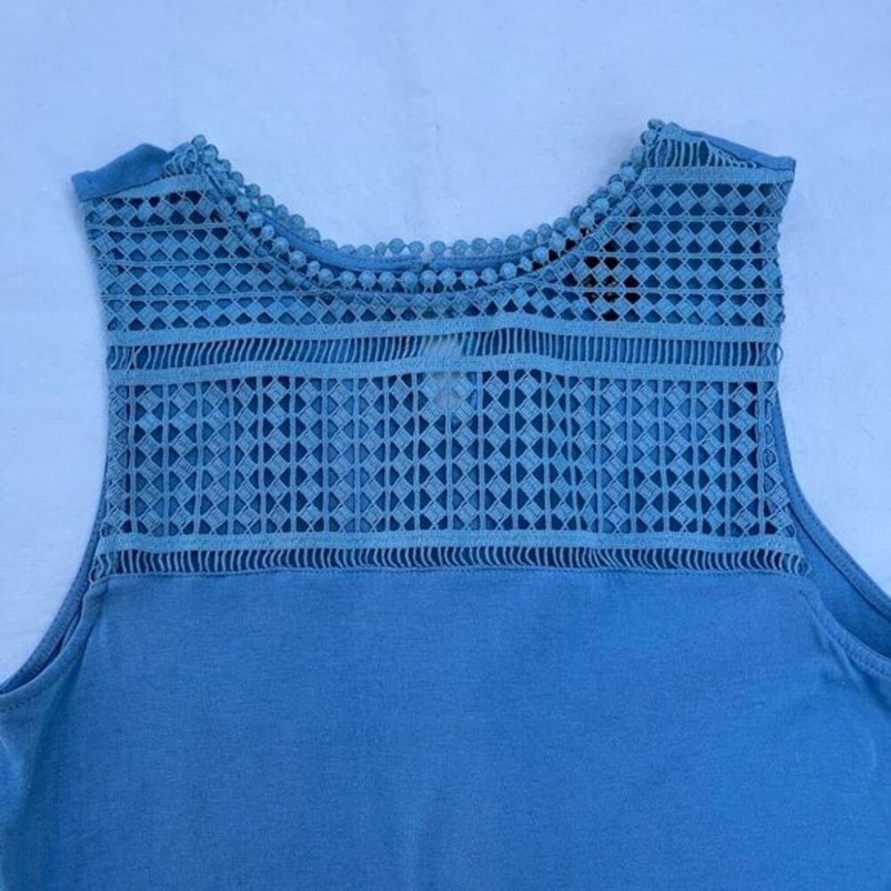 H&M Women's Teal Lace Tank Top XSmall‎